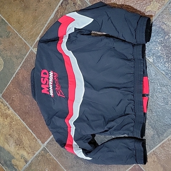 Vintage MSD Ignition Racing American Made Sportswear embroidered spellou… - Picture 2 of 11